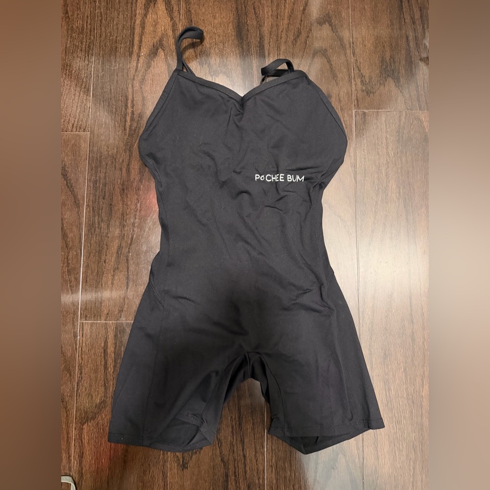 Black Pochee Bum Bodysuit